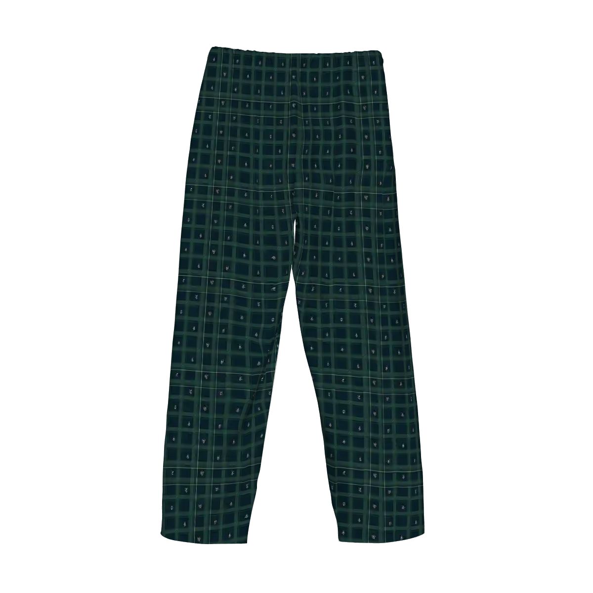 Midnight Shield plaid pajama pants, supplier mockup (digital)